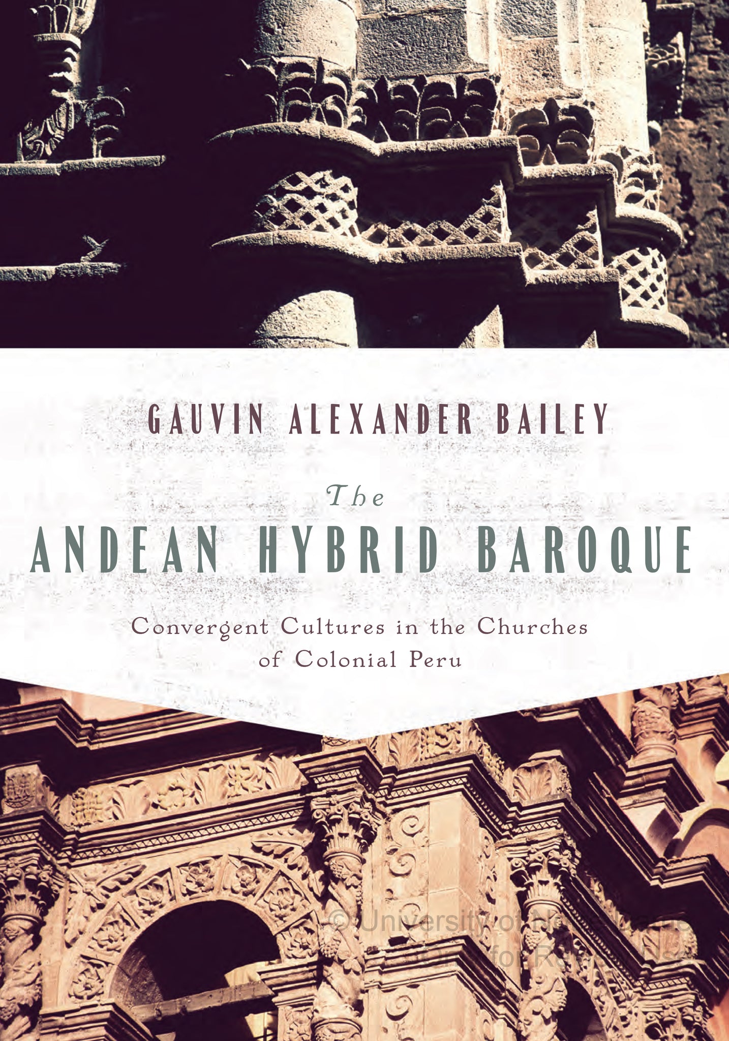 Cover image for The Andean Hybrid Baroque ISBN 9780268022228
